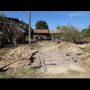 Eines der typischen Häuser